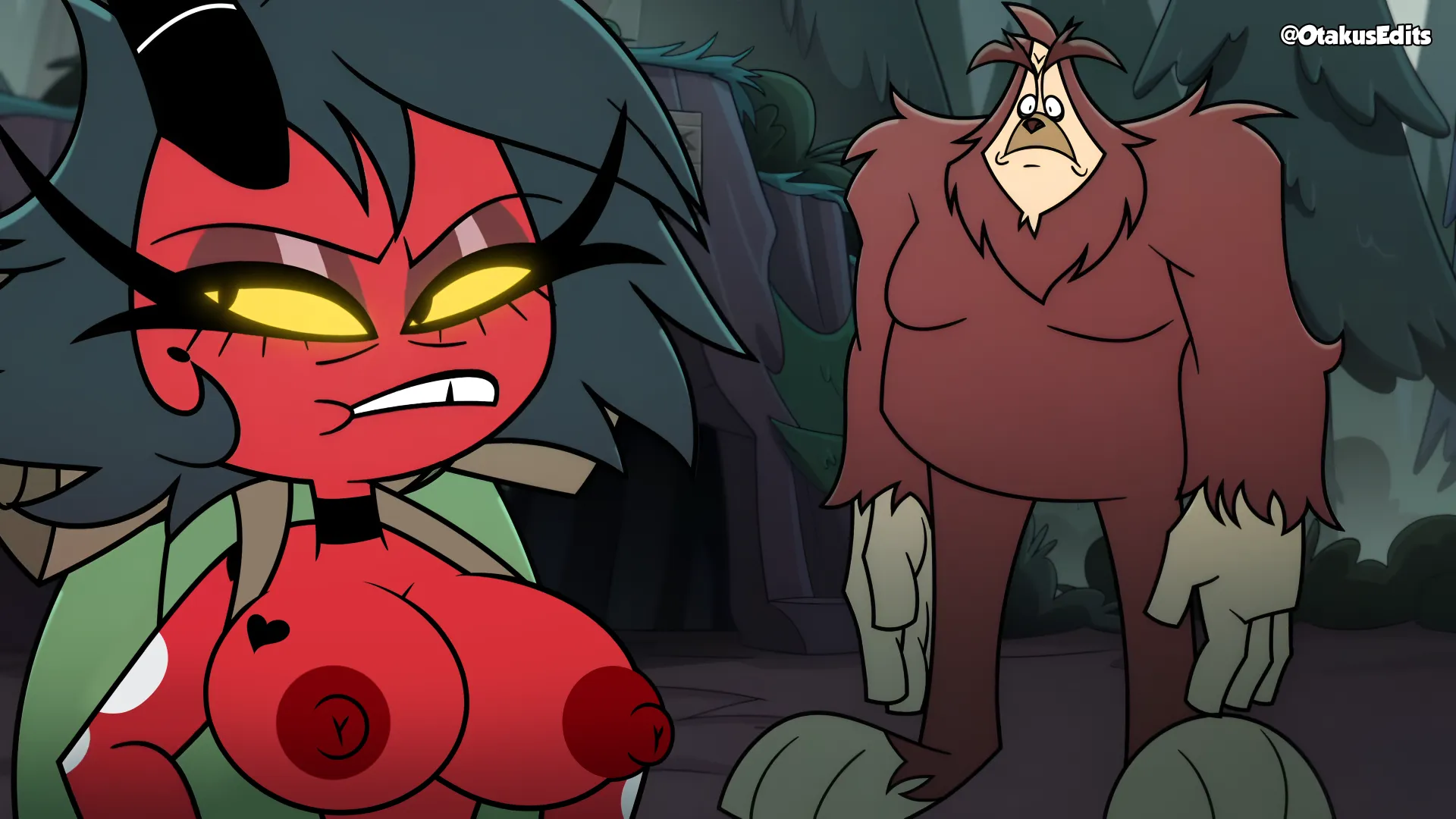 I don't think she likes going camping like this (OtakusEdits) posted by AlgoParaOtakus