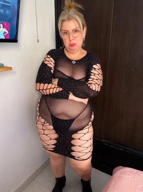 I dressed like this for you, and now you come and tell me you're very tired :( by catalina_cataline