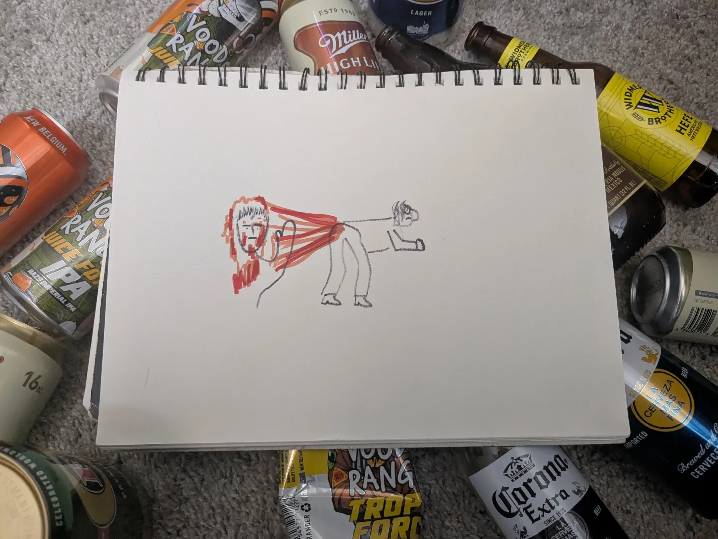 I Drew Adam Friedland Interviewing Gavin Newsom! posted by ADAMVERYRAPEDVINNY