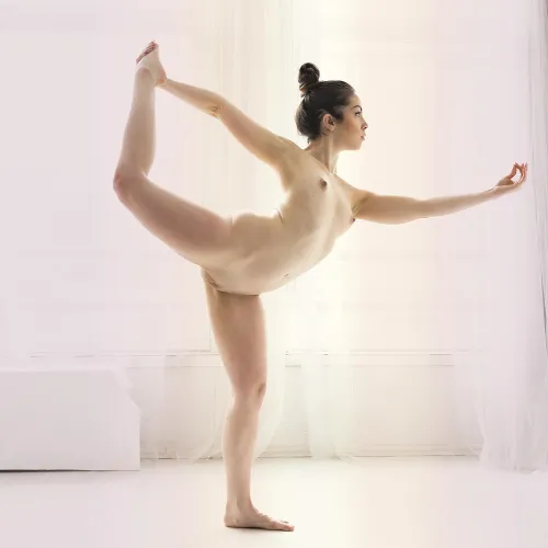 I enjoy yoga the most when I'm naked by Golden_Rose97
