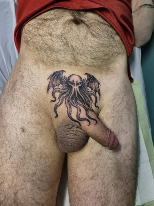 I finally got my Cthulhu by TheNomadicJellyfish