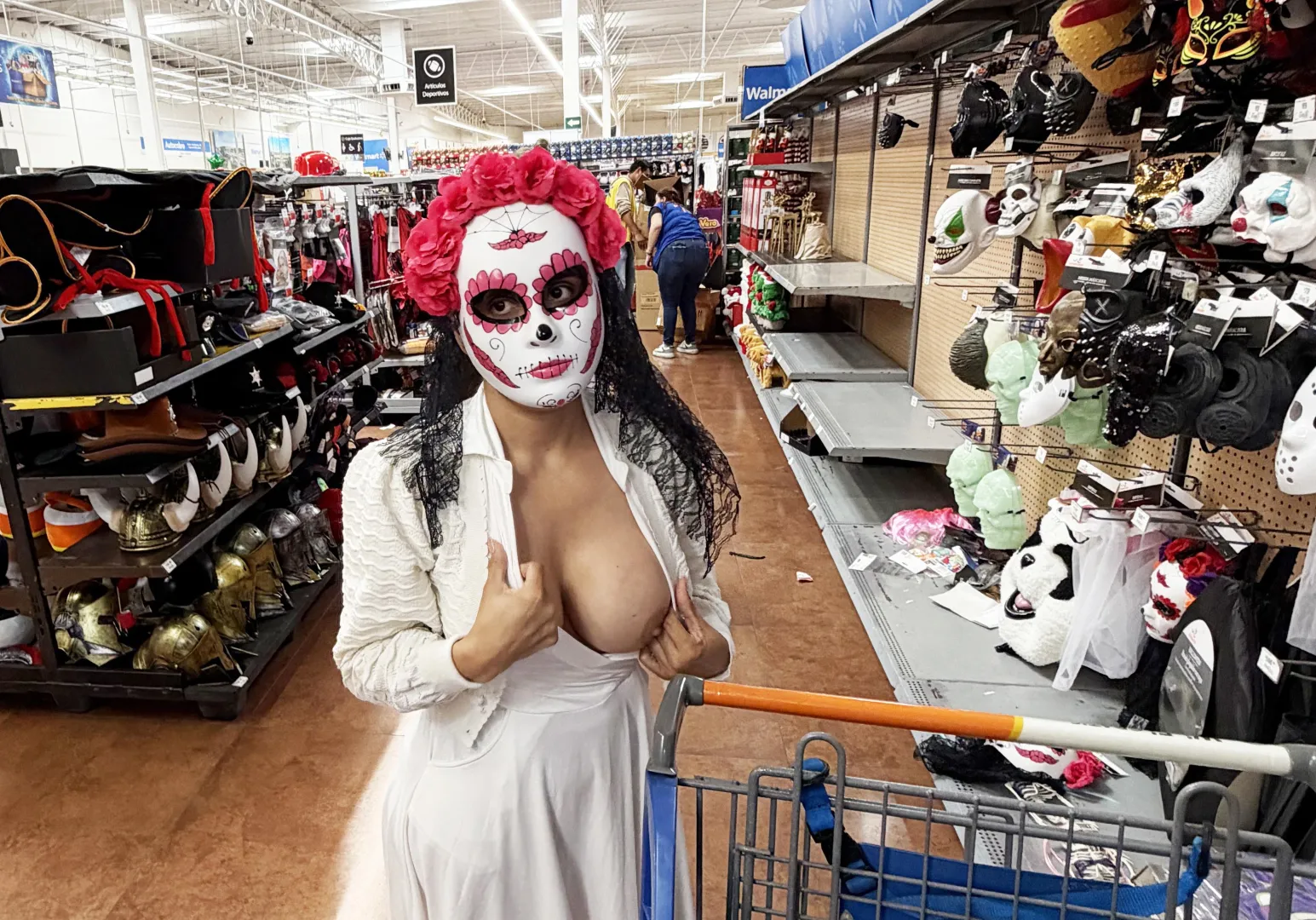 i forgot to show this from halloween, trick or tit posted by L_A-Tina