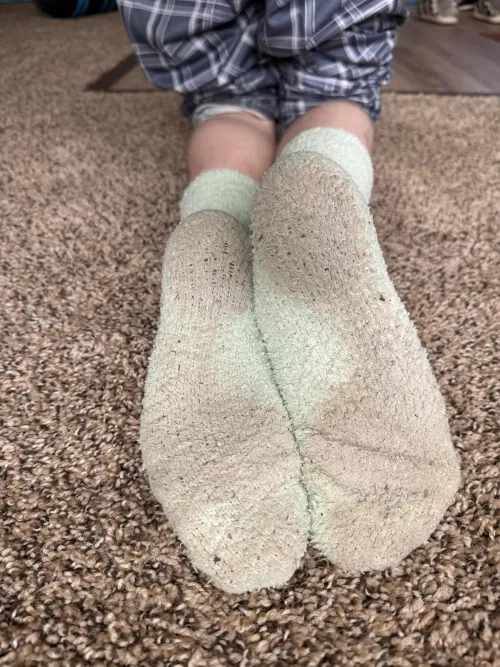 I got my socks extra dirty today! Oops! [F] by Goddess-KaylaLavigne