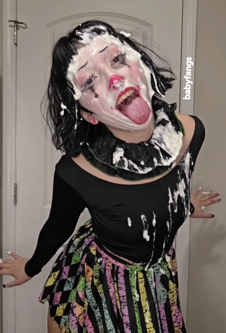 I got pied in the face 5 times in a row  posted by babyfangz69