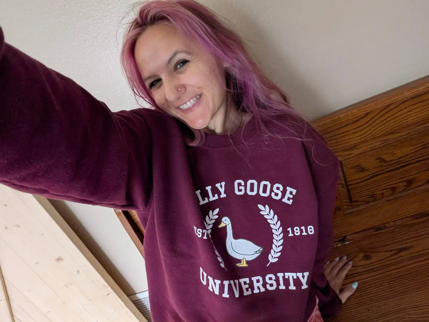 I graduated from Silly Goose University posted by HelenaThistledown