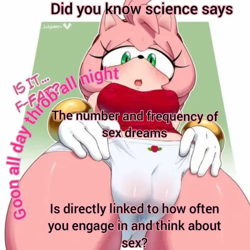 I Had A Dream About Amy Rose And Now I Can't See Her Without Throbbing. I Never Even Liked Sonic But Porn Made Me Love It by Getacus