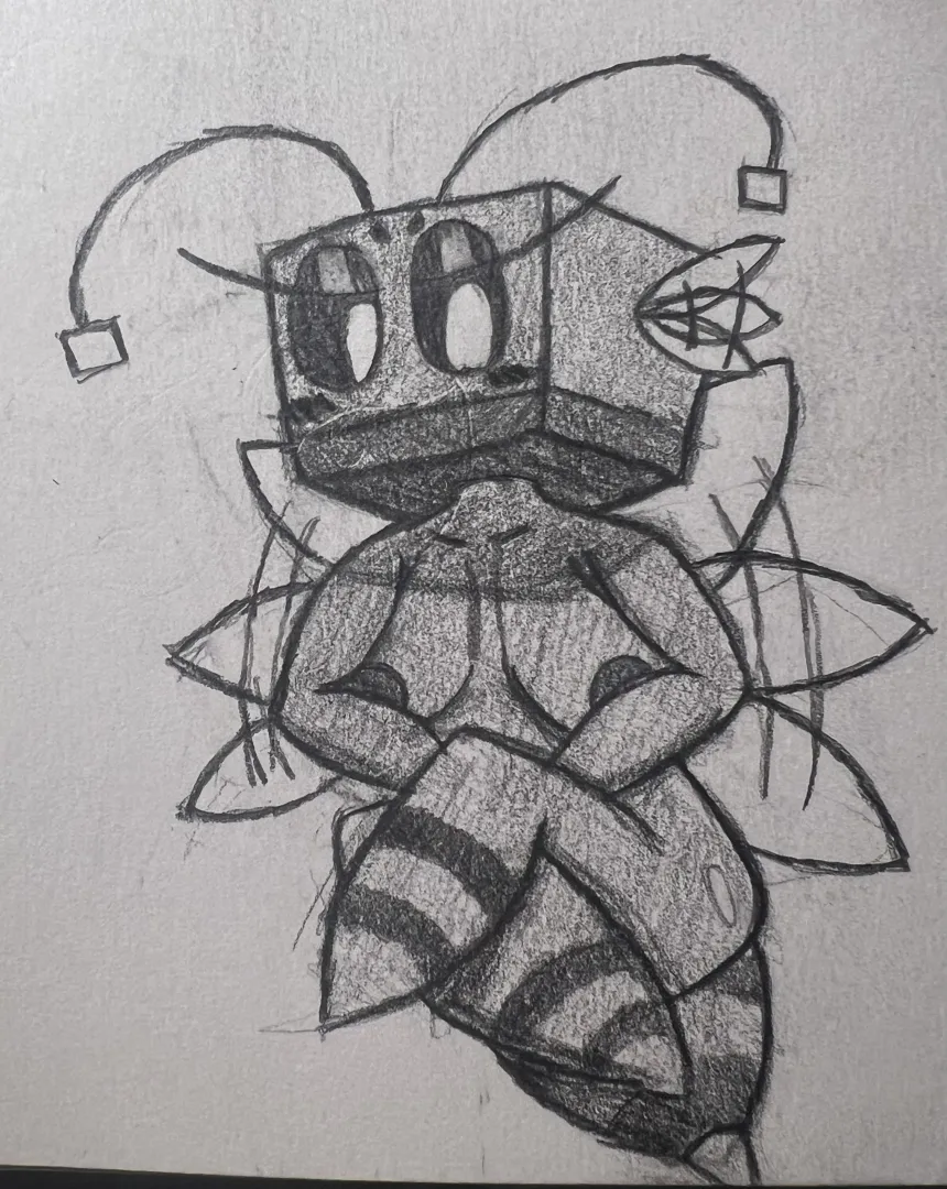 I Had the Urge to Draw a Bee Girl posted by Sketch-Gobbug
