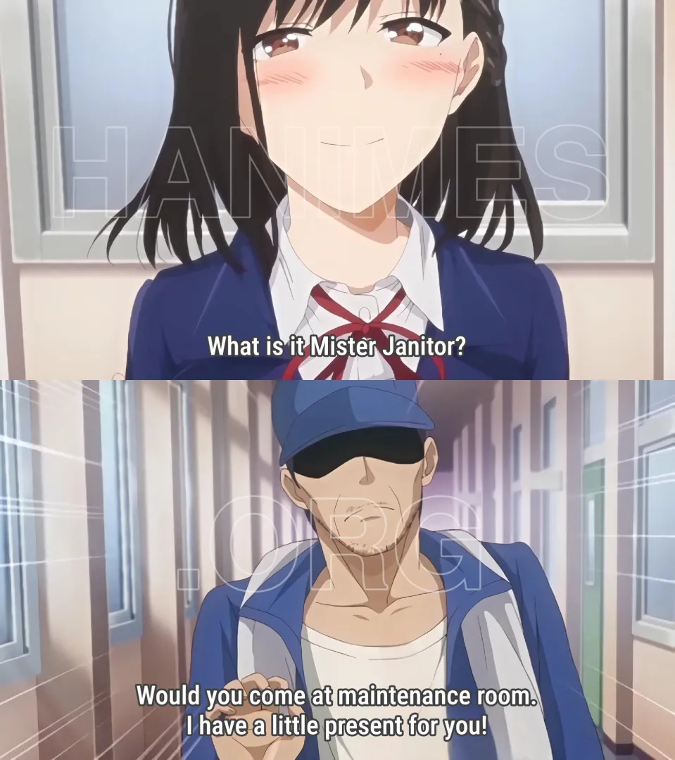 I have a little present for you at the maintenance room! posted by Hanime-Daily