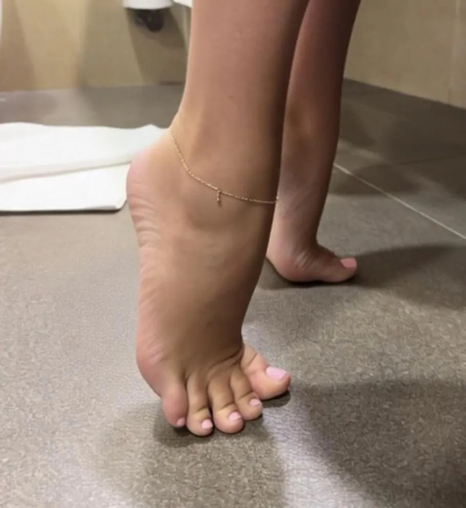 I heard you're in to tiptoes  posted by Ok-Patience-9024