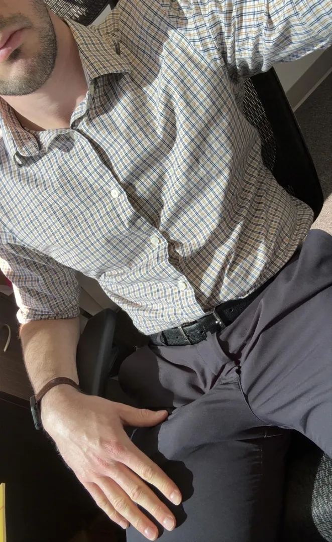 I hope no one notices the bulge... posted by swoshyswo