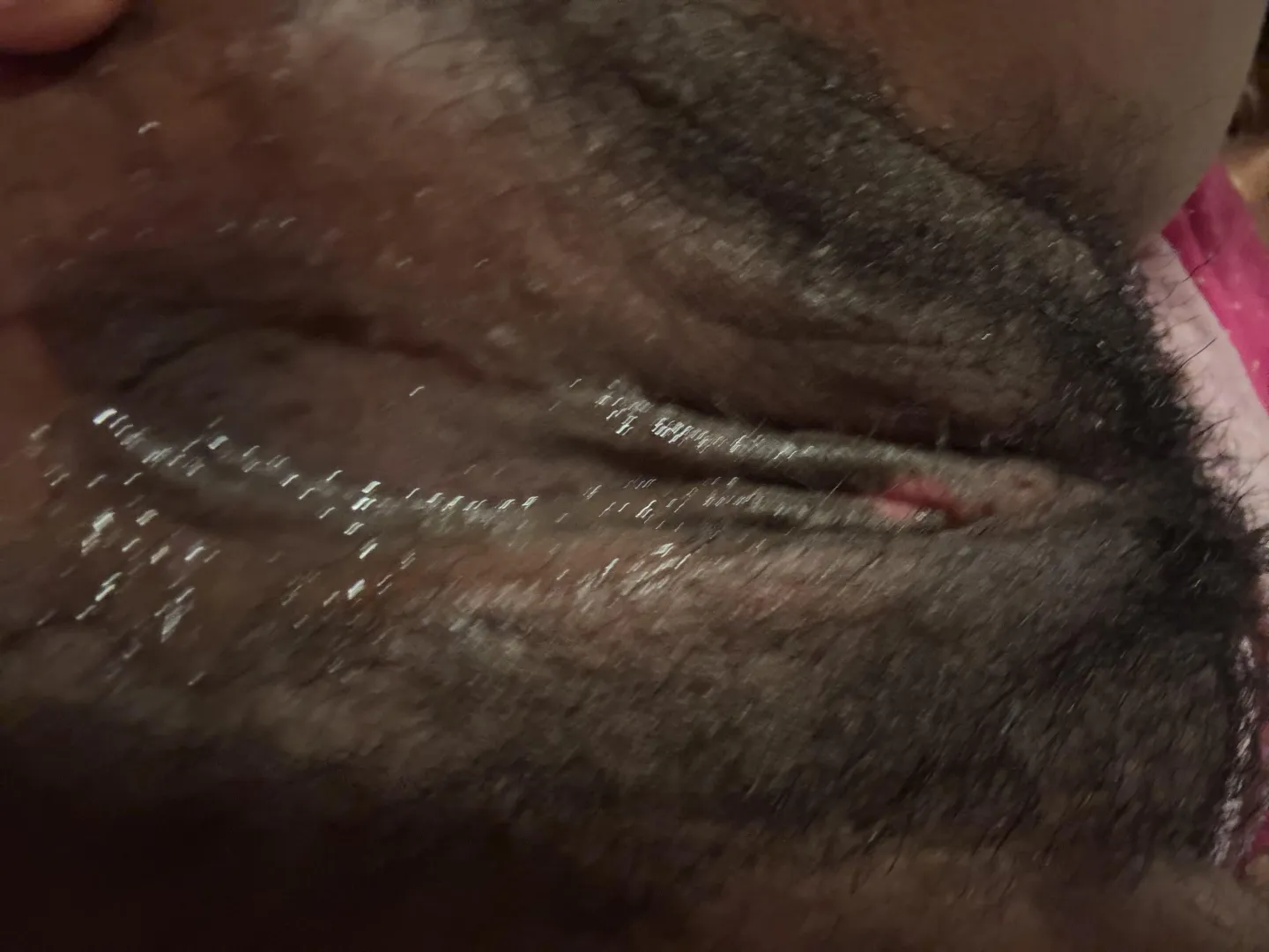 i hope the hair doesn’t bother u ;) posted by strip4faith