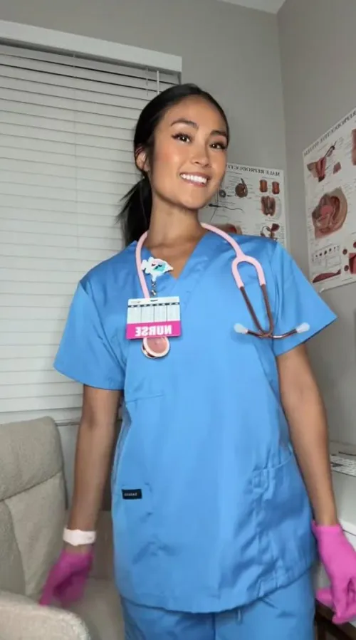 I hope you’re ready for your annual exam with Nurse Sunshine  by nursesunshinexo