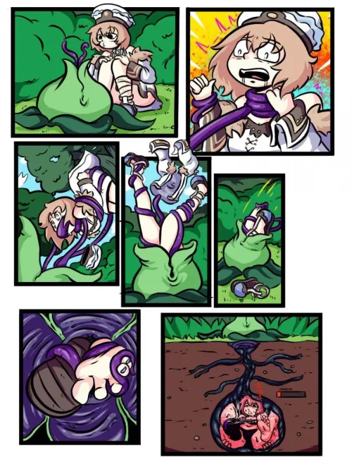 I just wanted to smell the flower! by FrostyPinkGrape