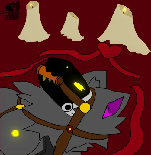 I know im a little late, but happy valentines.(Made by me.) by CriticismSpecial7130