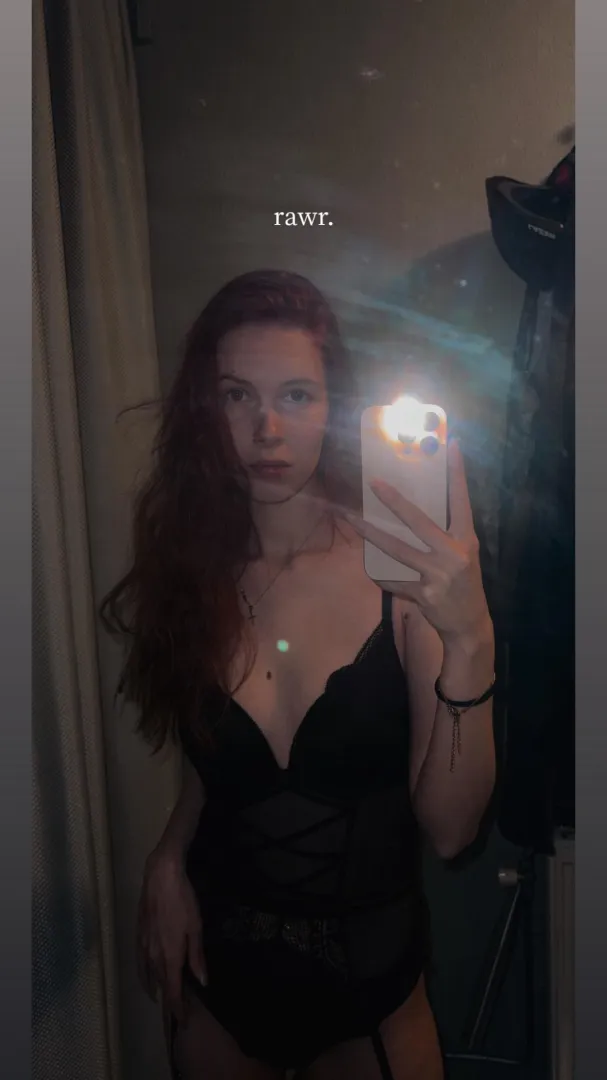 I know you start leaking when you see me in lingerie  posted by Disastrous-Habit-119