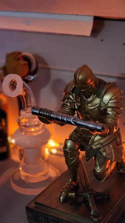 I lay down my sword, my lord, to carry your dubage by AROS0944