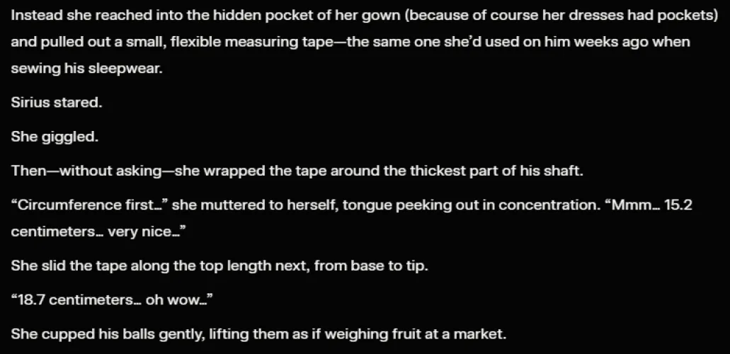 I let AI decide the size. Looks like my character is not going to survive.  by yozoragadaisuki