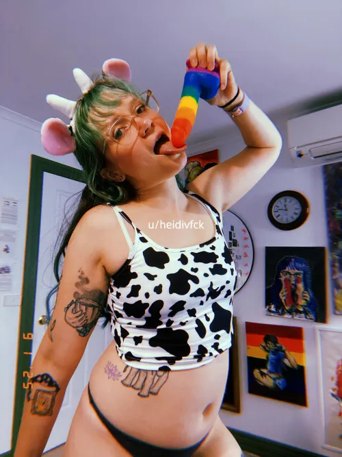 i lick him while your eyes linger on me, shivering with jealousy by heidivfck