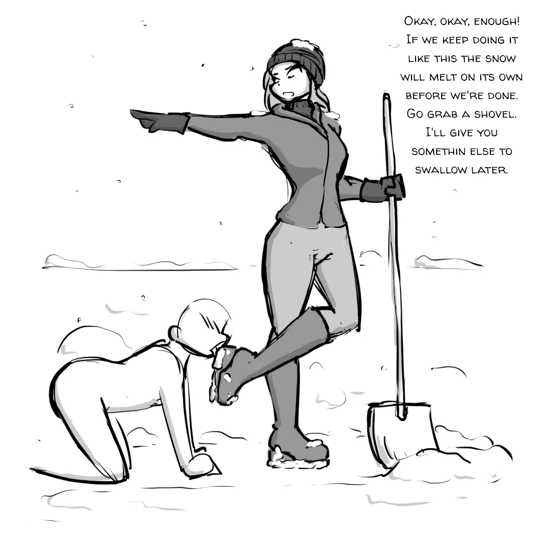 I like snow. posted by CeleraPrime