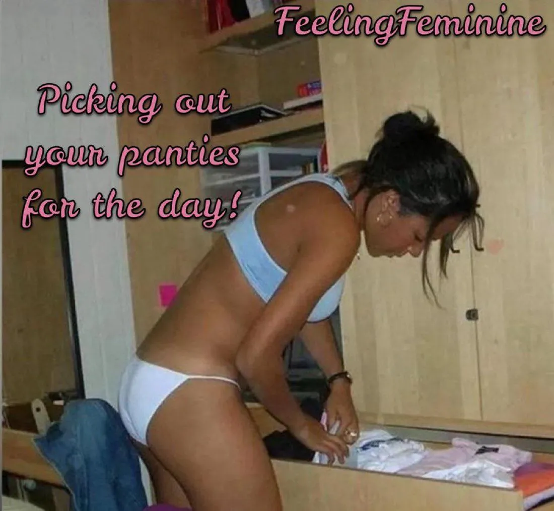 I love deciding which panties to wear posted by londonpantyboy