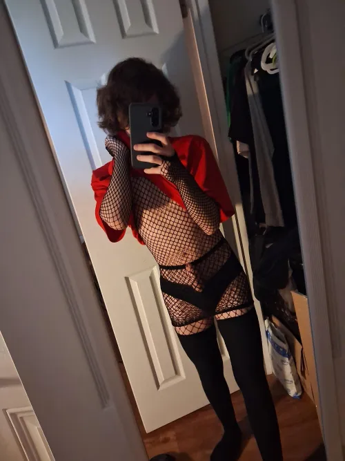 I love fishnets so much >w< by CutestFemboy_Fucktoy