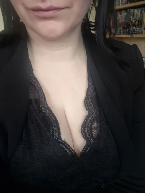 I love how good lace looks [f]raming my perfect milf tits by Miss_insatiable_irl