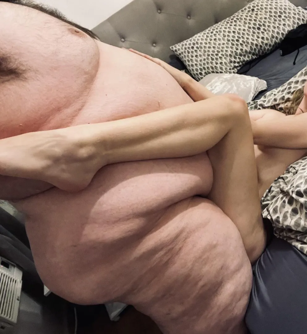 I love how tiny she is against me. posted by Beeandbear069