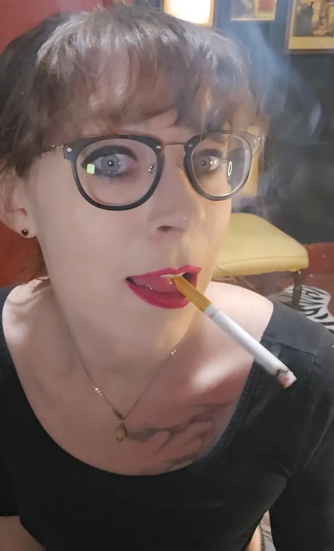 I love knowing the nicotine is coursing through my body with each deep inhale posted by MistressThrope