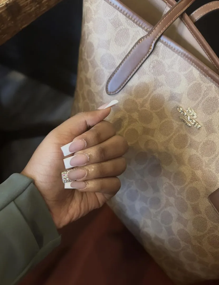 i love me a french tip‍ it just gives classy ugh posted by princessxostunna