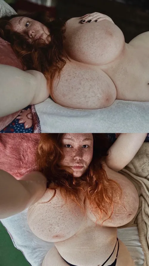 I love my freckles! by Unicornglitteryblood