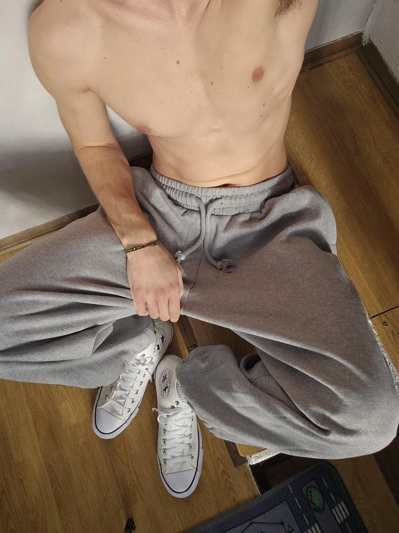 I love my grey sweats posted by MassiveMaterial1154
