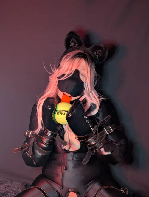 I love my tennis ball by Ravender_Star