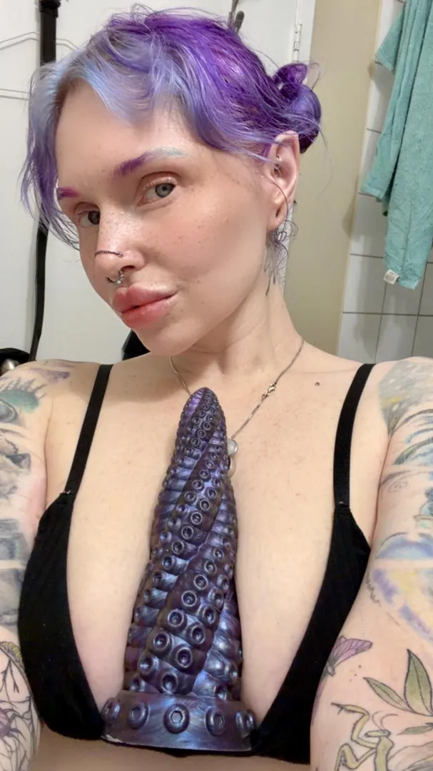 I love playing with my toys! posted by RainbowGothKat