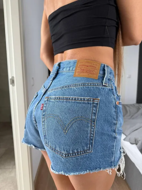 I love the look of my ass in these shorts by kittyy_dreams