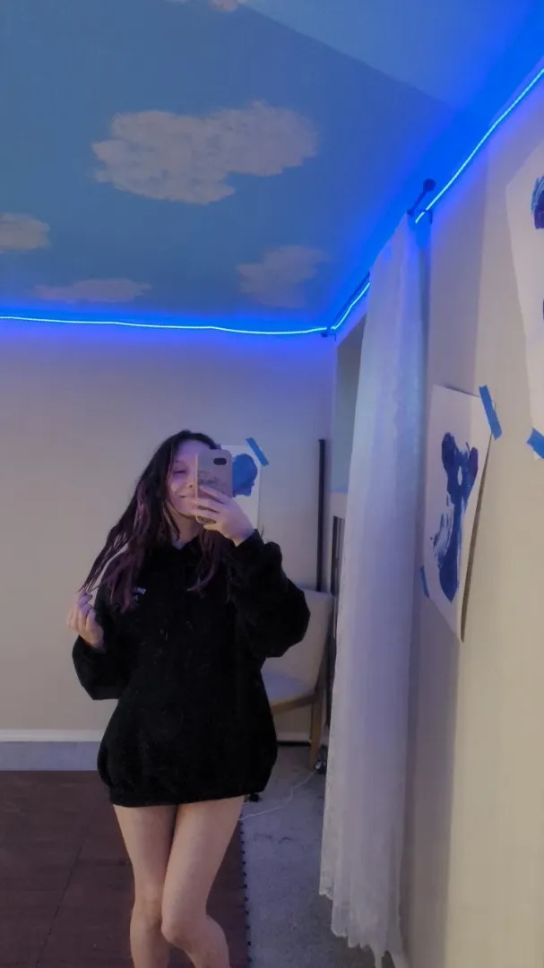 i love wearing a big cozy hoodie  posted by flexyfairy-k