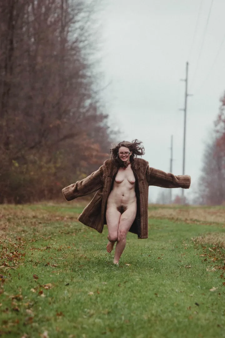 I miss the days where I could run around naked outside still, it's too cold outside [F19] posted by NightingDove