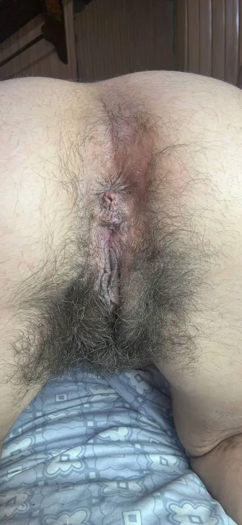 I need an older man who appreciates a hairy ass. by Vero_hairy6096