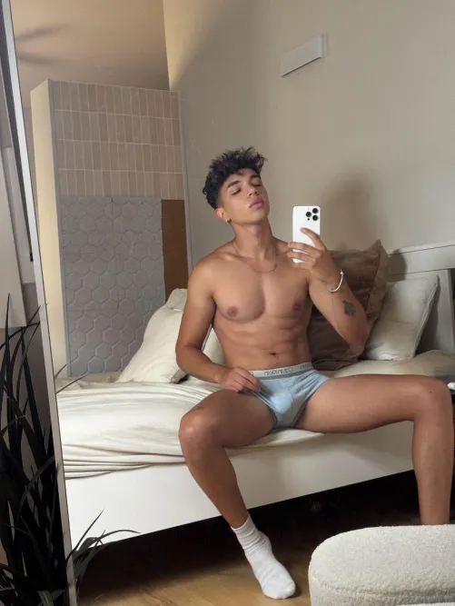 I put on my favorite boxers by sweetemptation101