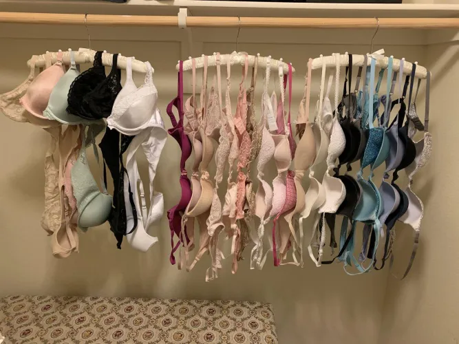 I really wish this was my wardrobe..... would be wanking over these non stop ! by Brasareawesome