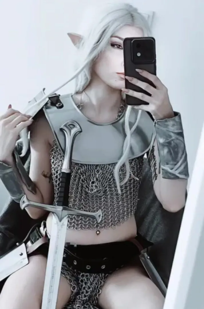 I remember a conversation about many nerds dislike when women have low effort armor which shows so much skin like in many retro games and comics. I always found it pretty tho it's really needs the best fighting skills not to get hurt in an armor like th posted by BreadfruitWestern156