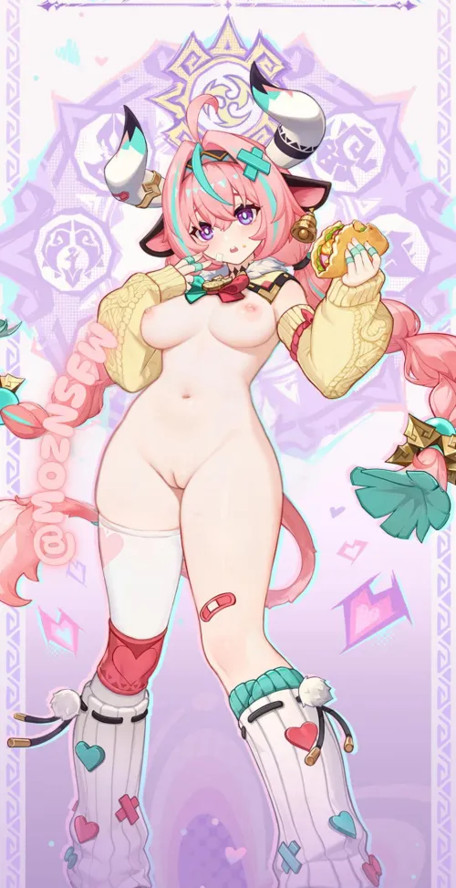 I removed her excess clothes! by Neither_Maybe_3900