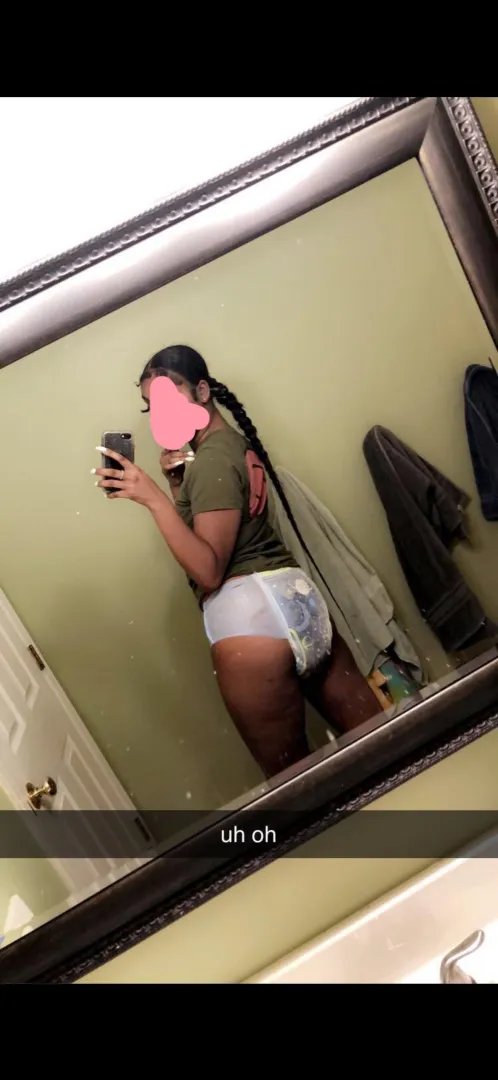 I sat in this poopy all day  posted by ebonyinpullups