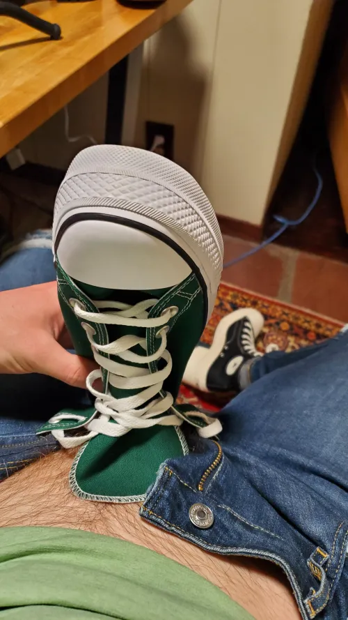 I should probably put these on after this. by TheIanMorris