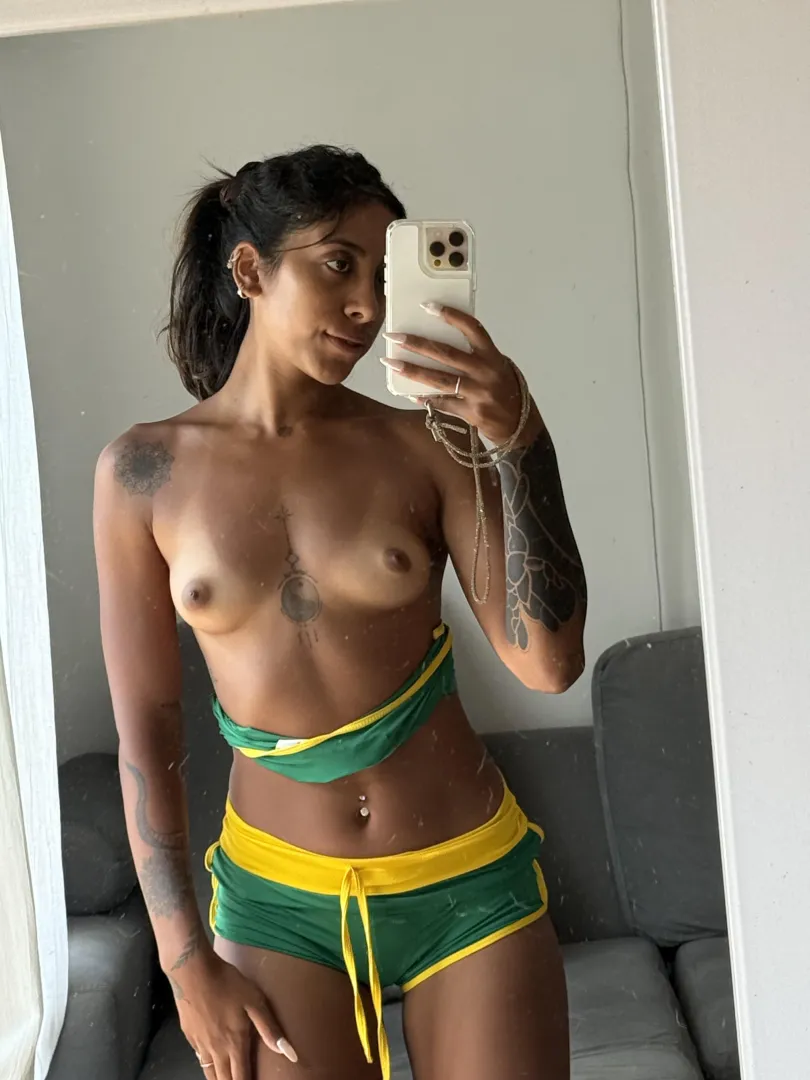 I tanned my whole body except my tits posted by Brunettesweett