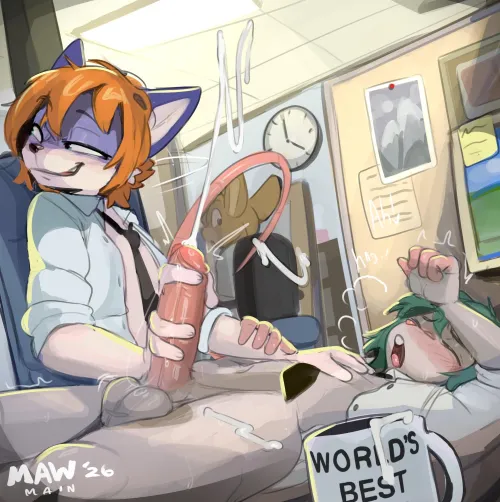 I Think He Got the Job... (Mawmain) by DL2828