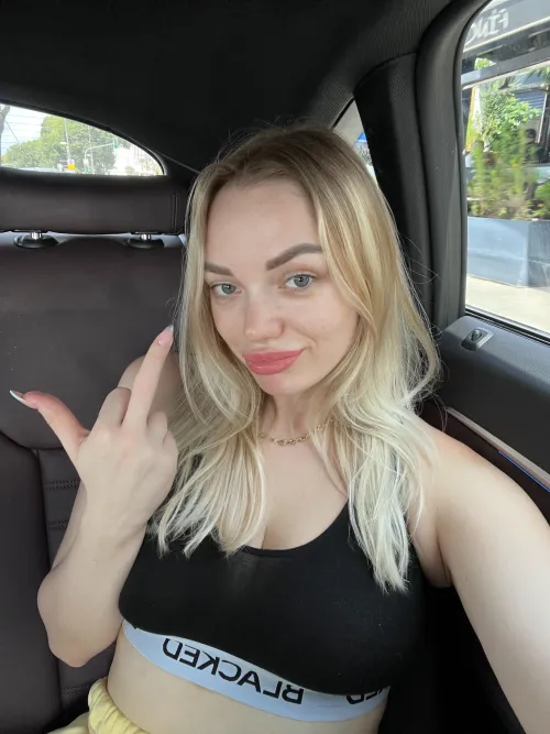 I think my Uber driver liked it by blackedxmelissa