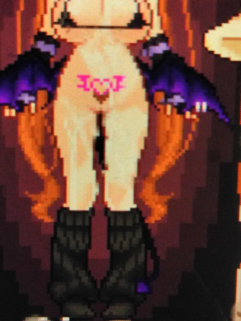 I think she looks so cute with the womb tattoo and the heart pubes posted by No-Concept9728