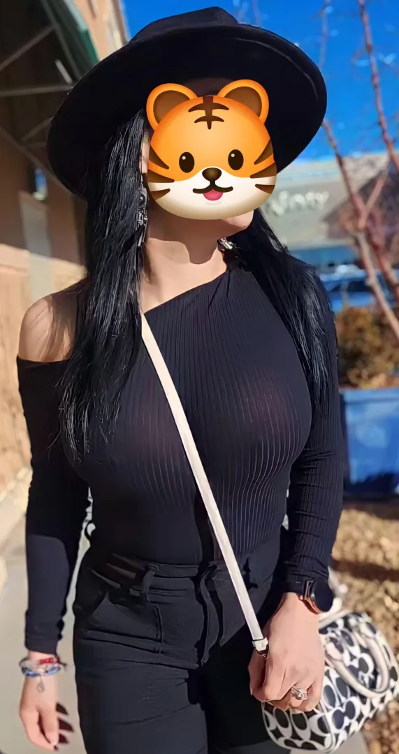 I think we have to much fun on Sundays. Hubby dared me to wear this shirt without a bra. posted by living_life_forReal