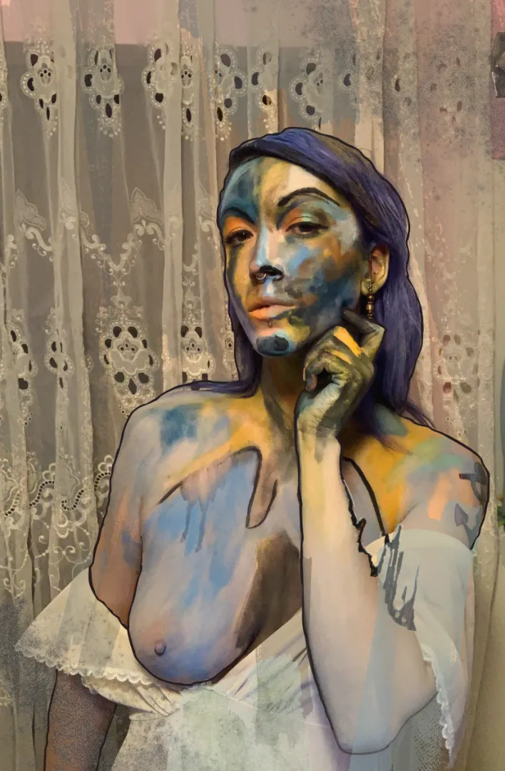 I tried to replicate Dolores Dei from Disco Elysium! posted by billyporcelaine