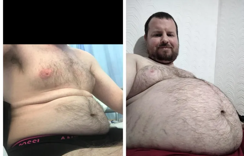 I turned myself into a fatty by Chubbygainer33